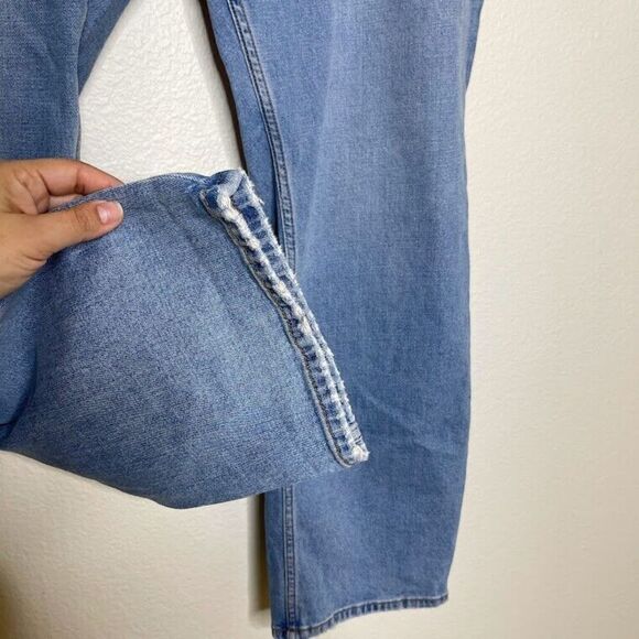 Abercrombie & Fitch 90s Slim Straight Curve Love 37/24R Jean Ultra High Rise NEW - Picture 13 of 16